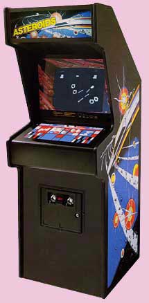 Asteroids 70's Arcade Game Cabinet