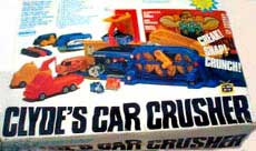 Clyde's Car Crusher Toy