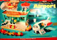 Fisher Price Airport 80's Toys